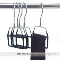 Metal Swivel Hook Plastic Covered Display Tie Scarf Hangers